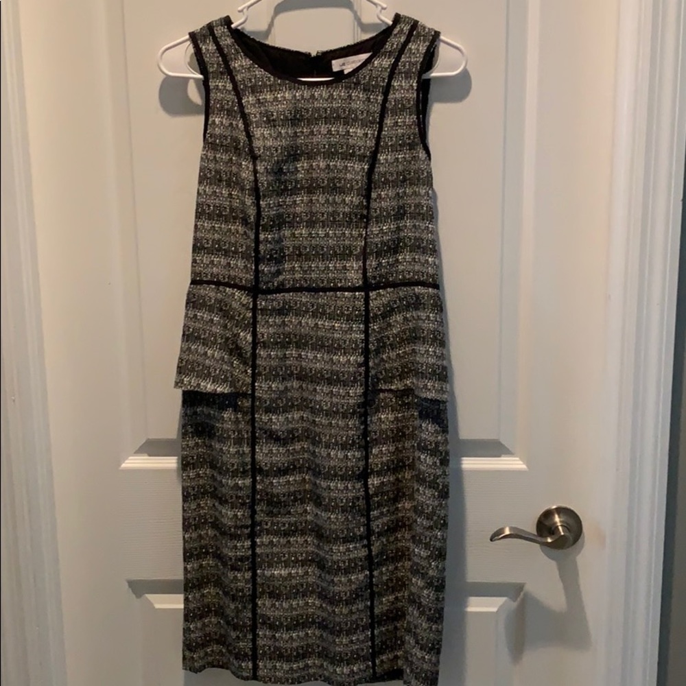 Great work peplum dress size 6